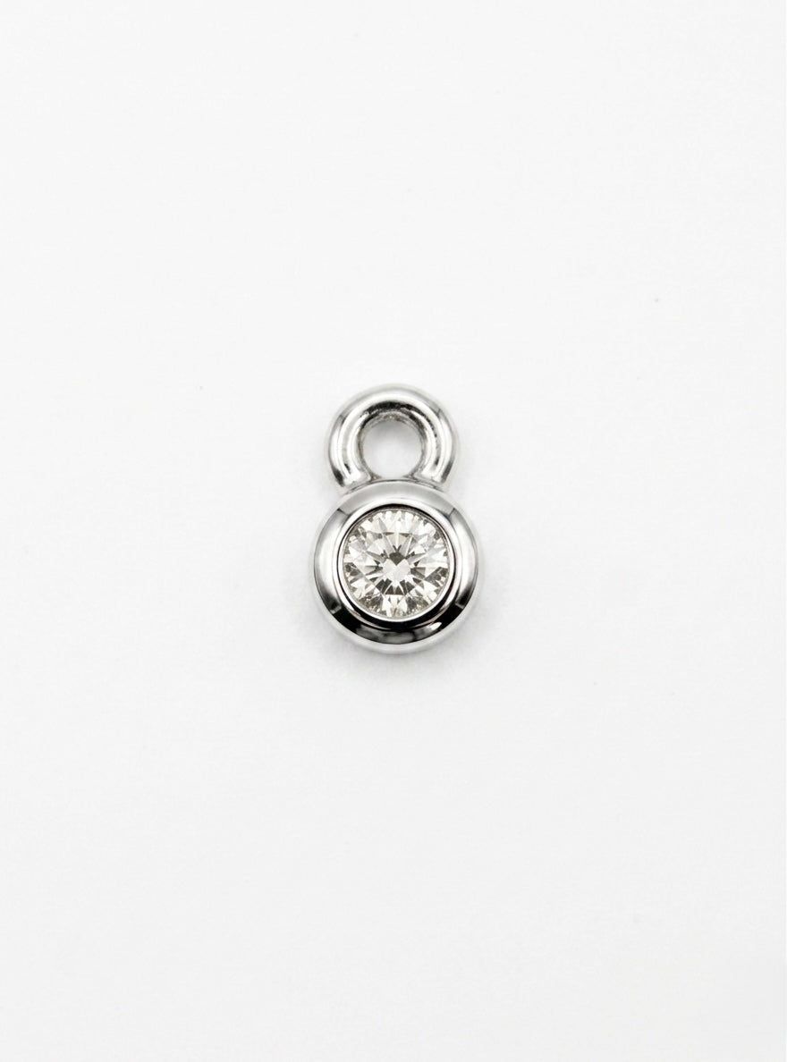 CHARM ZIRKONIA STEIN EDELSTAHL