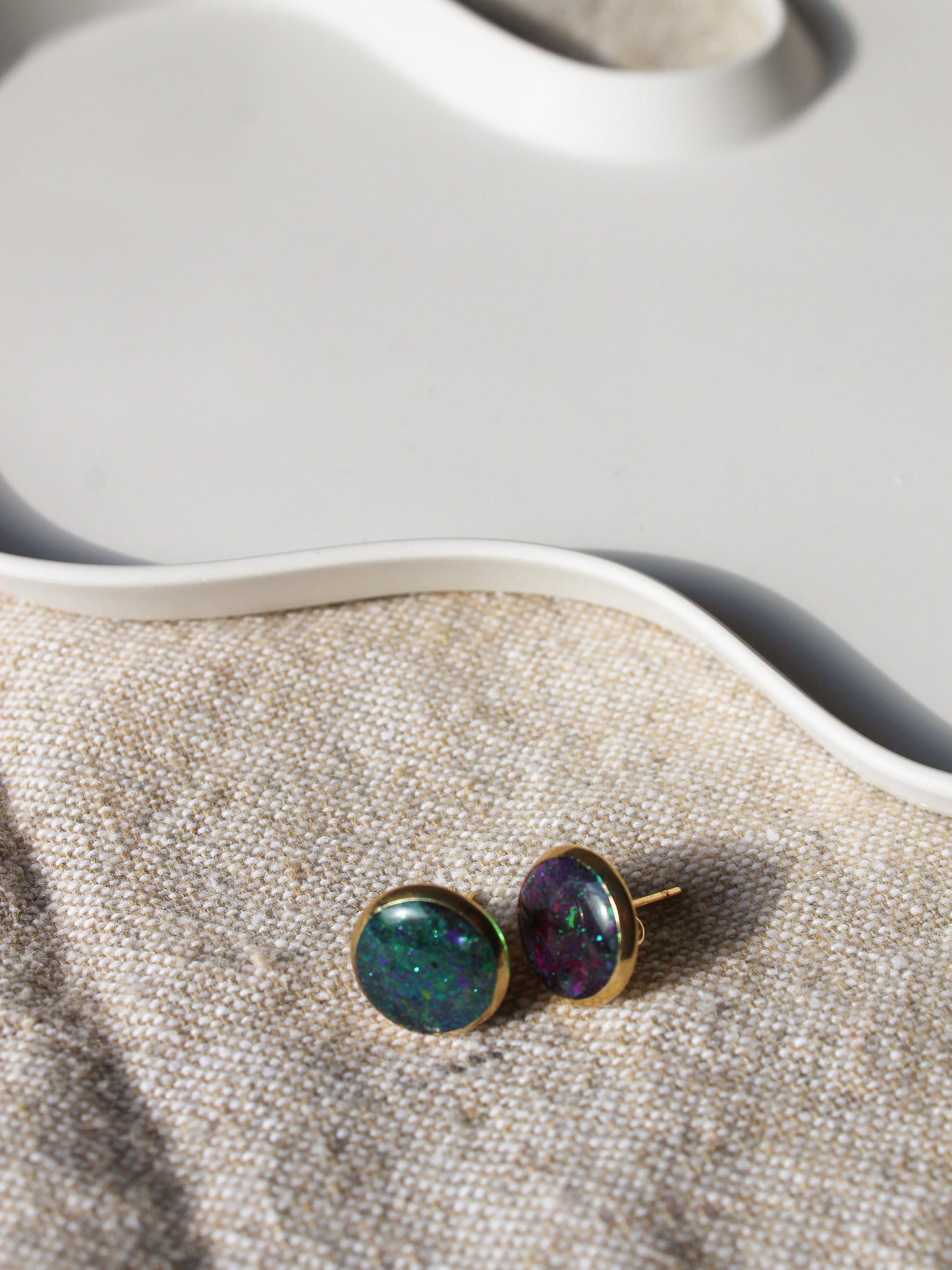 Galaxy Ohrstecker Gold