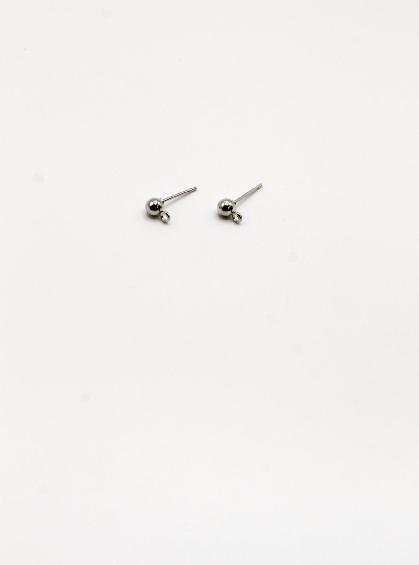 OHRSTECKER PERLE EDELSTAHL