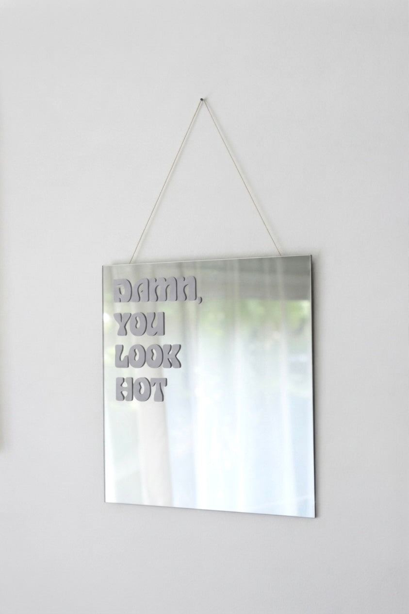 SPIEGEL QUOTE 30x30cm