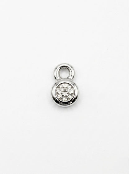 CHARM ZIRKONIA STEIN EDELSTAHL
