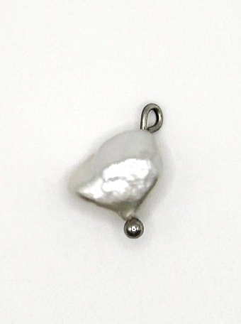 CHARM SÜßWASSERPERLE EDELSTAHL