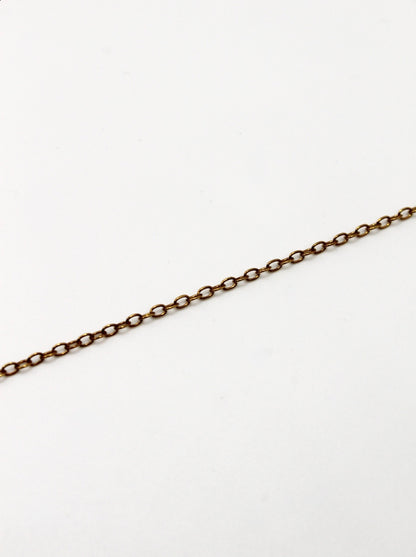 GLIEDERKETTE 2MM EDELSTAHL VERGOLDET