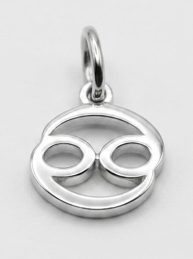 CHARM STERNZEICHEN EDELSTAHL
