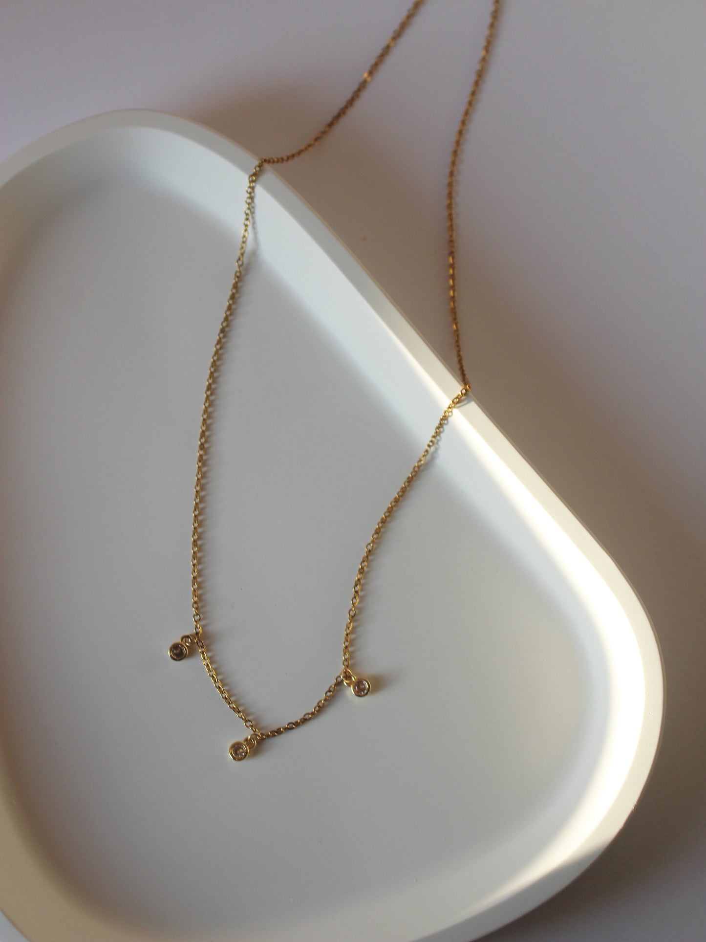 Kette mit Zirkonia Anhänger