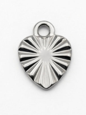 CHARM HERZ EDELSTAHL