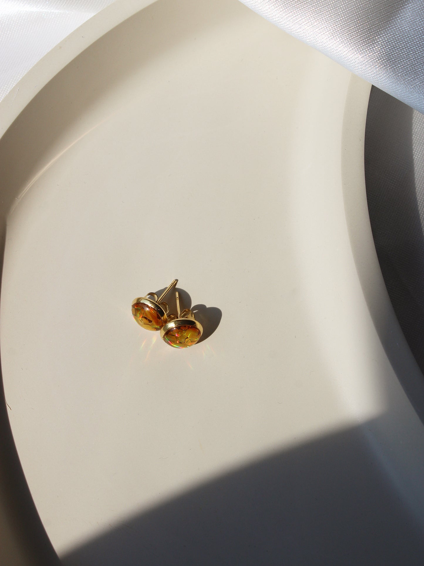 Ohrstecker mit Glitter