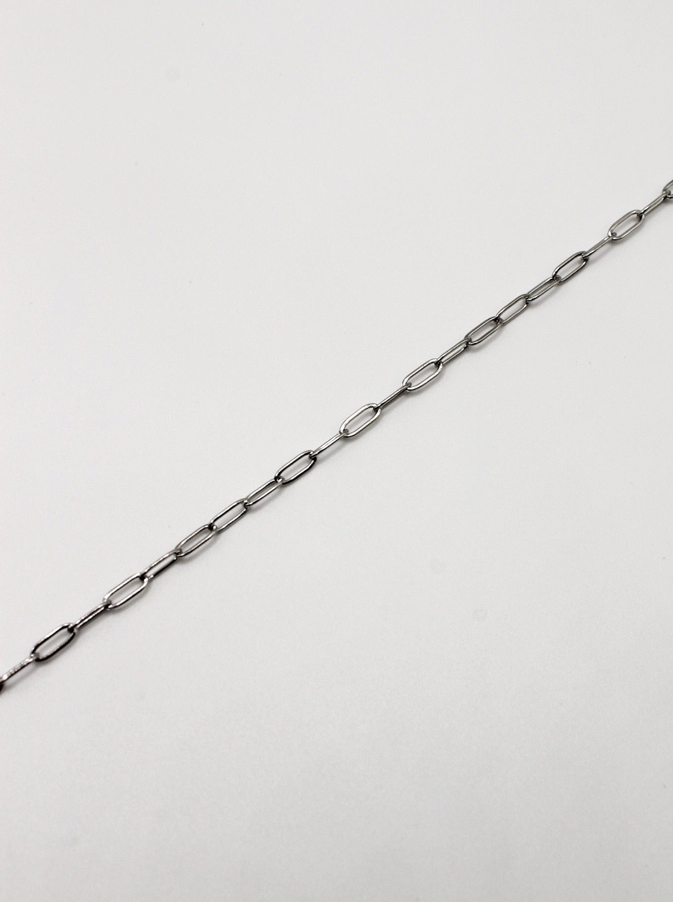 PAPERCLIP KETTE 2,5MM EDELSTAHL