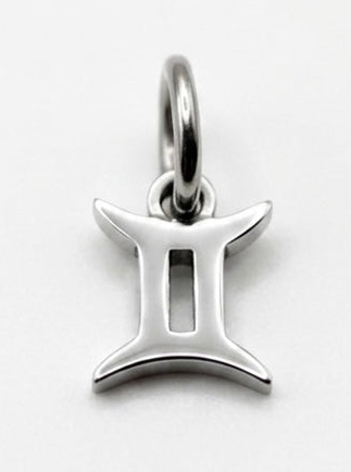 CHARM STERNZEICHEN EDELSTAHL