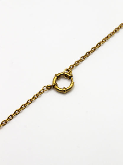 GLIEDERKETTE 4MM EDELSTAHL VERGOLDET