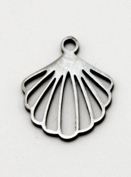 CHARM MUSCHEL EDELSTAHL