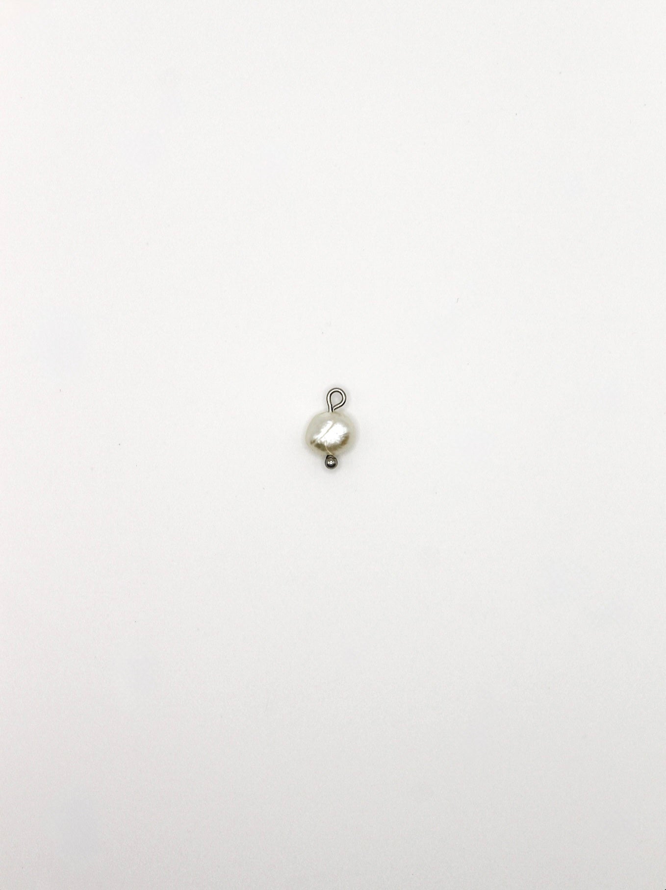 CHARM SÜßWASSERPERLE EDELSTAHL