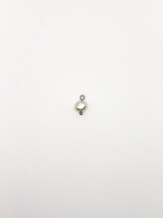 CHARM SÜßWASSERPERLE EDELSTAHL