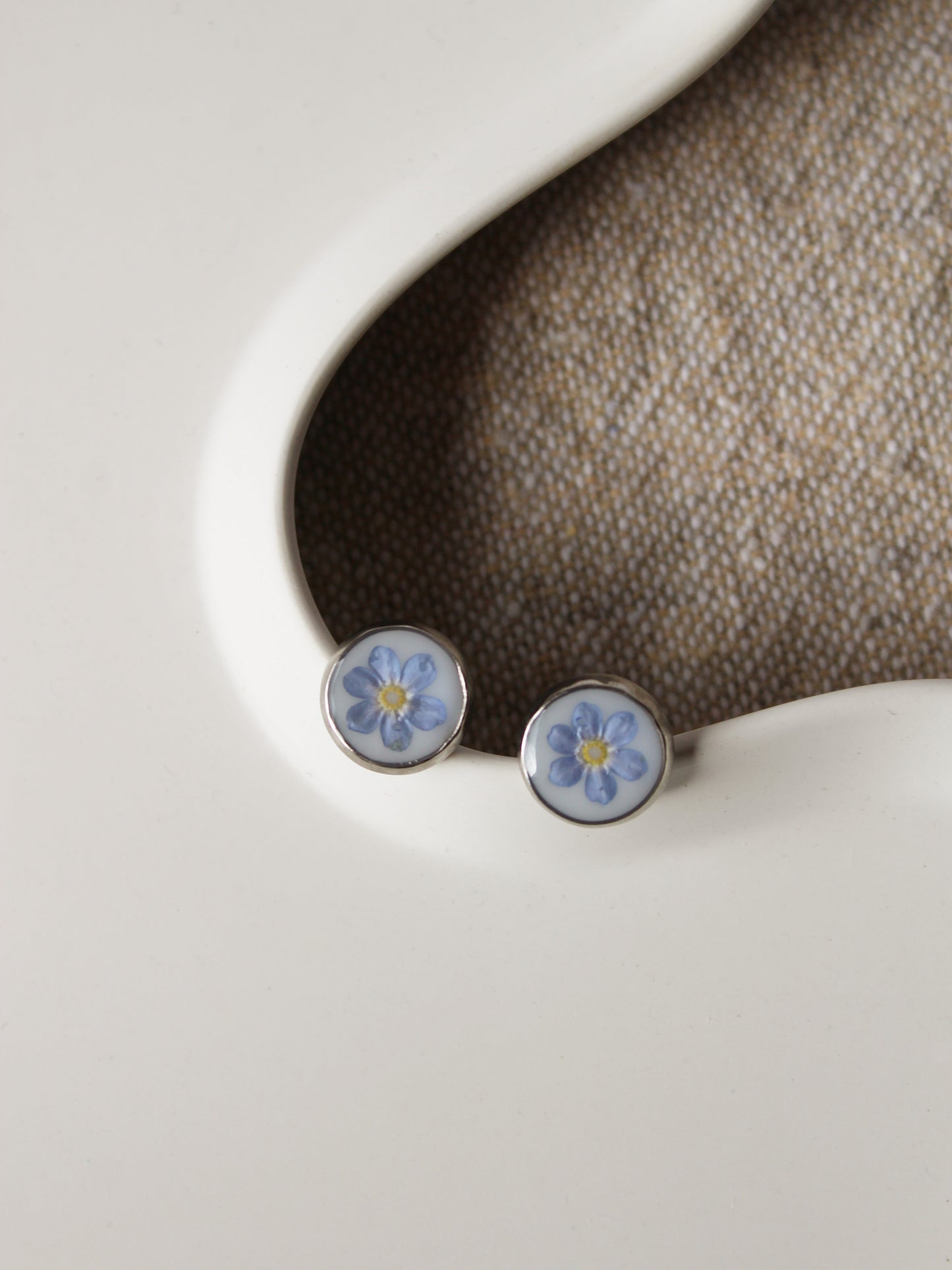 Ohrstecker "Vergiss-mein-nicht"