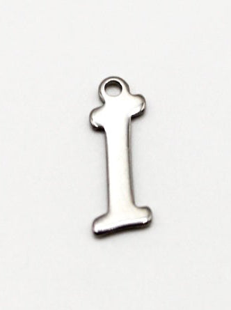 CHARM BUCHSTABE EDELSTAHL