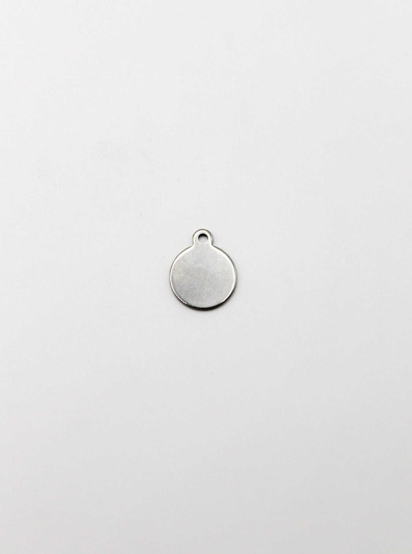 CHARM PLÄTTCHEN EDELSTAHL