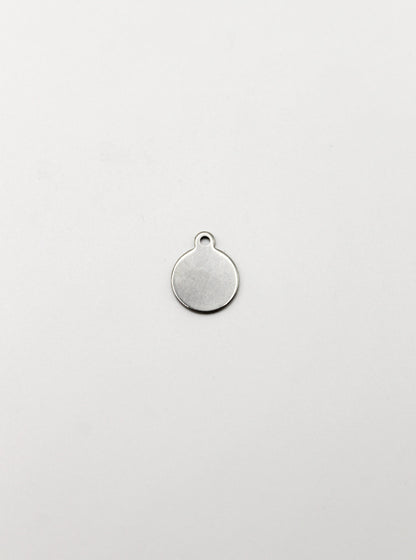 CHARM PLÄTTCHEN EDELSTAHL
