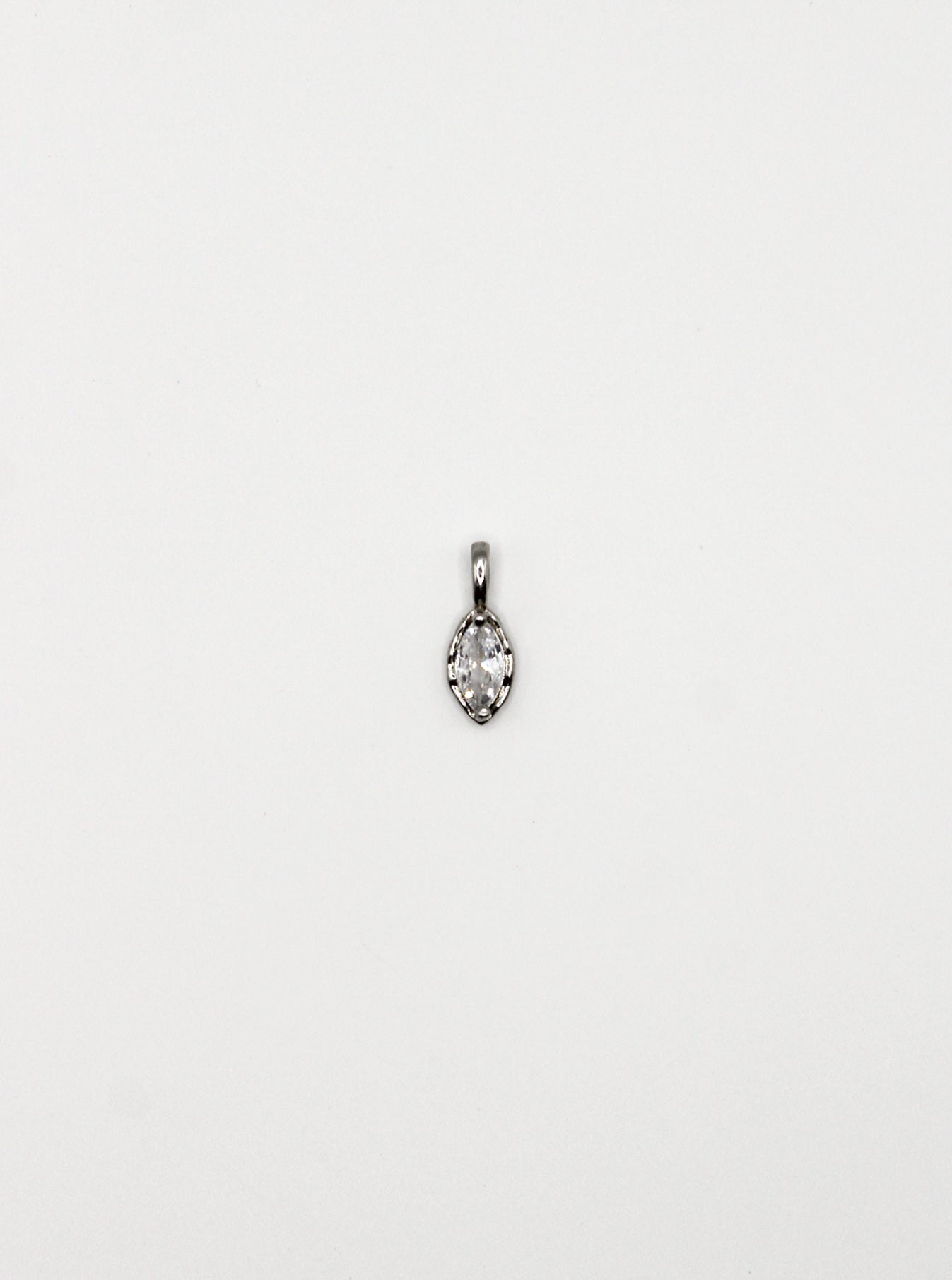 CHARM ZIRKONIA STEIN EDELSTAHL