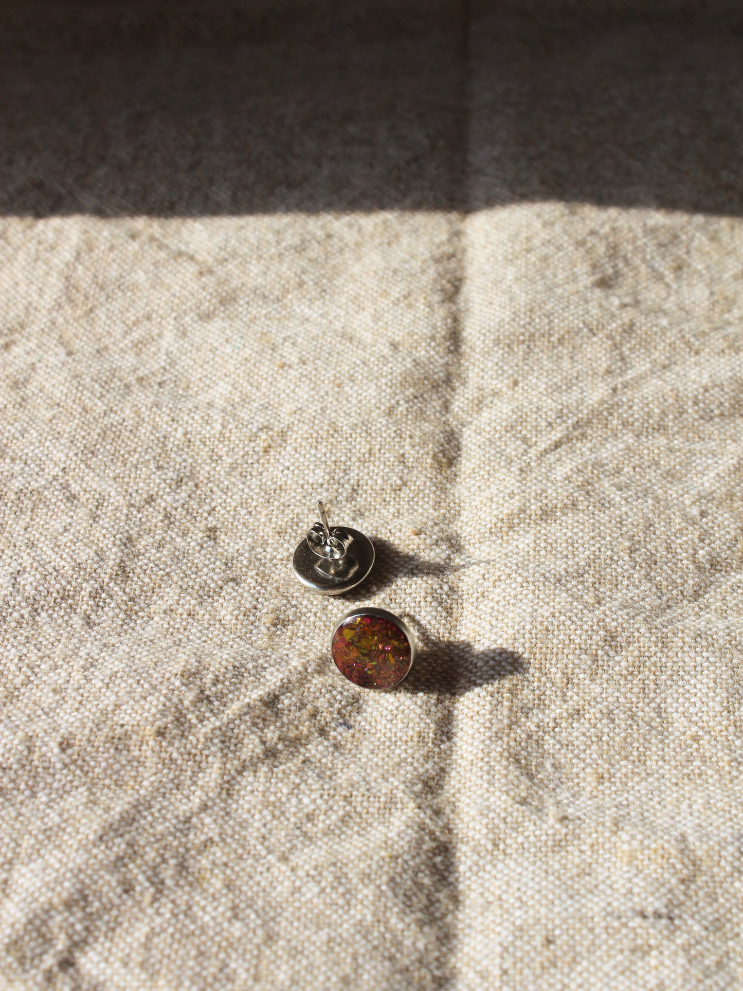 Galaxy Ohrstecker Silber