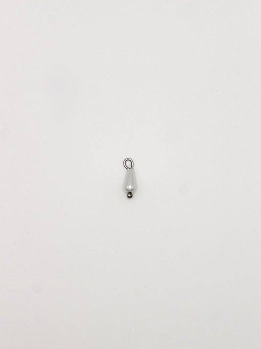 CHARM TROPFENPERLE EDELSTAHL
