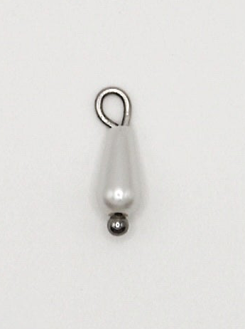 CHARM TROPFENPERLE EDELSTAHL