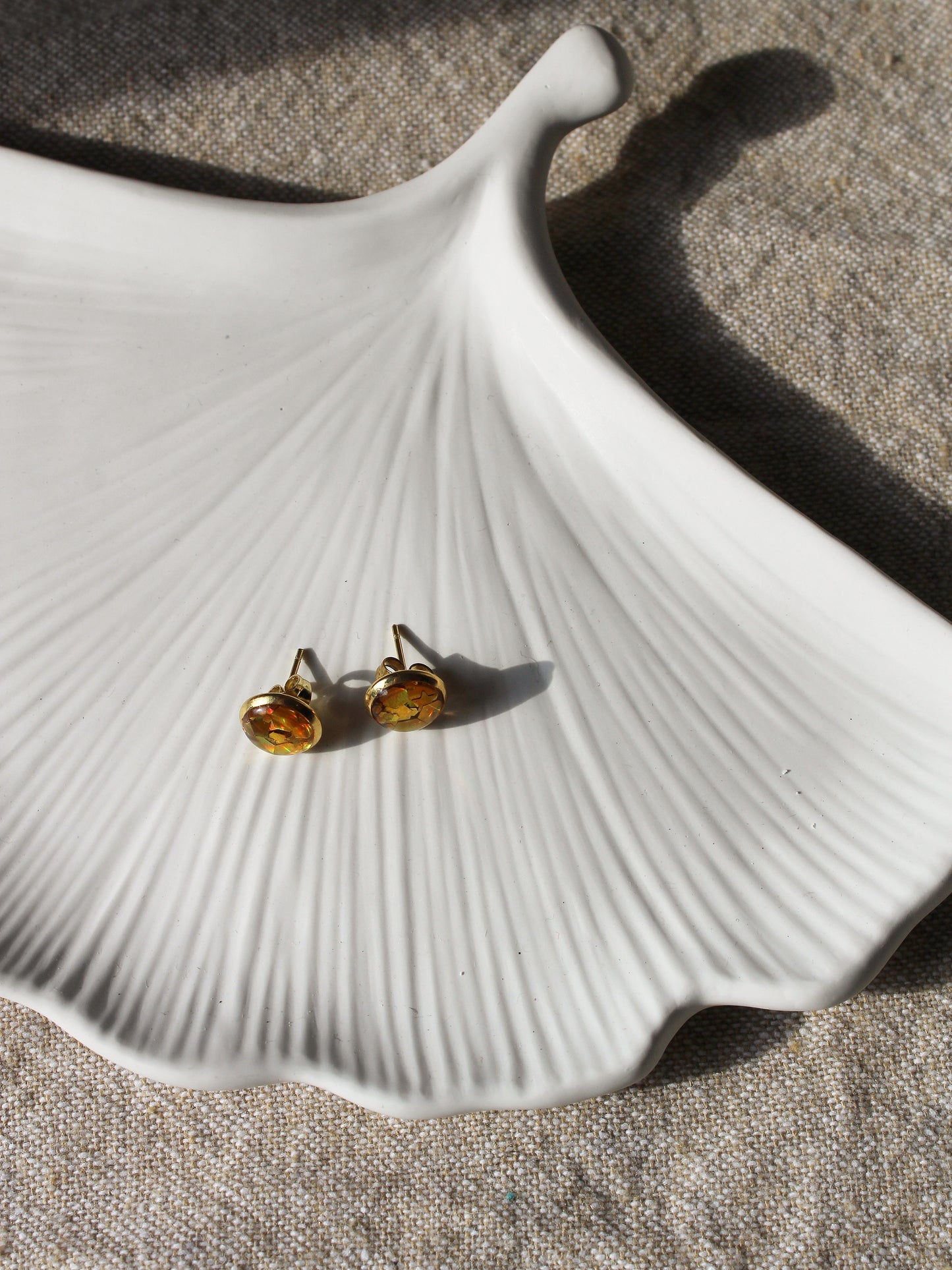 Ohrstecker mit Glitter