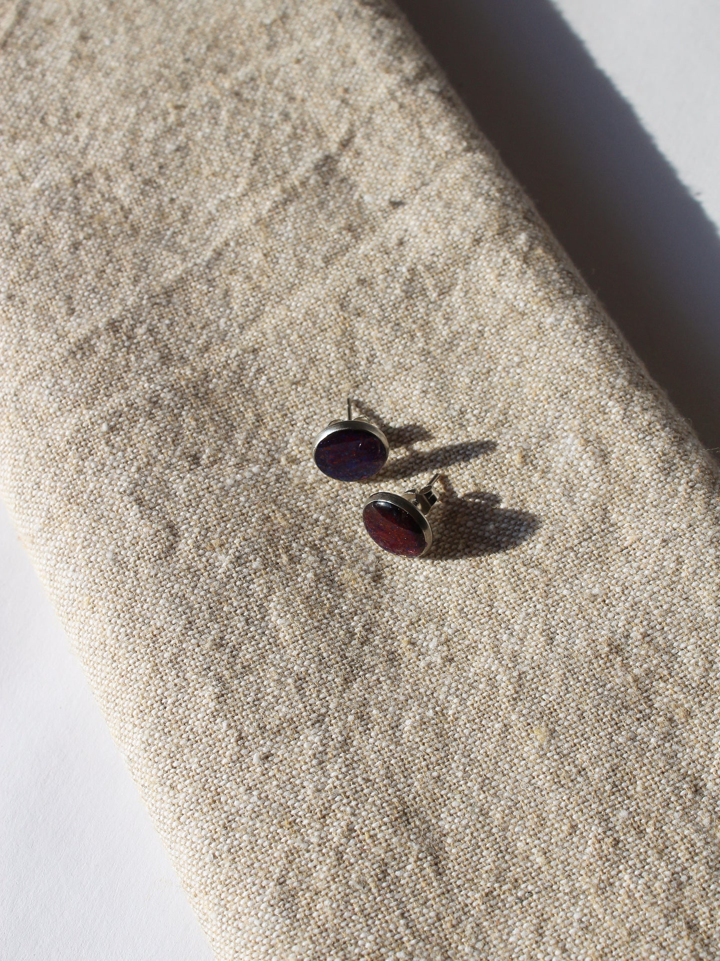 Galaxy Ohrstecker Silber