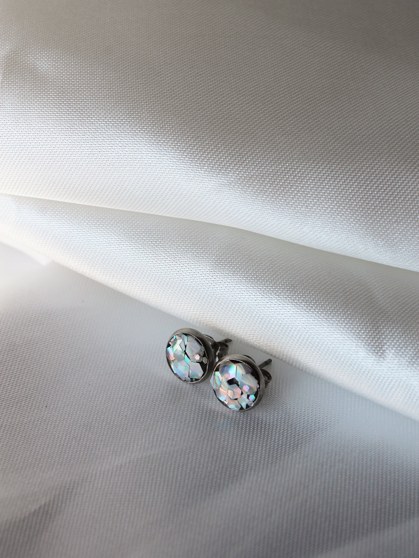 Ohrstecker mit Glitter