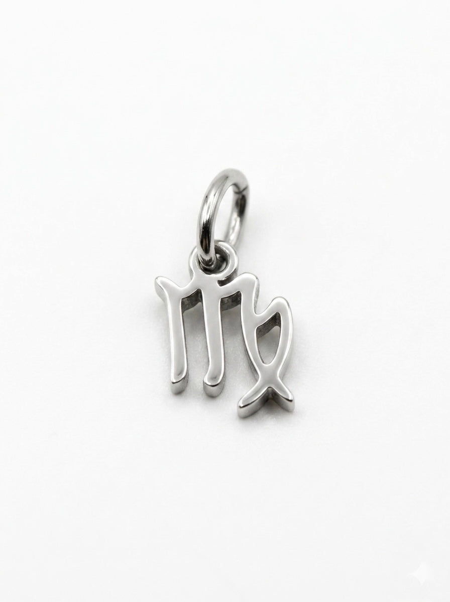 CHARM STERNZEICHEN EDELSTAHL