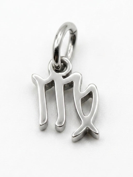 CHARM STERNZEICHEN EDELSTAHL