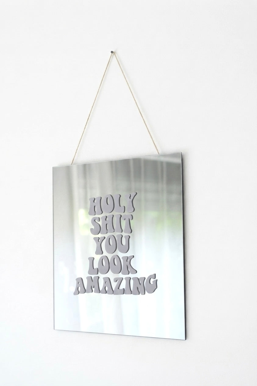 SPIEGEL QUOTE 30x30cm