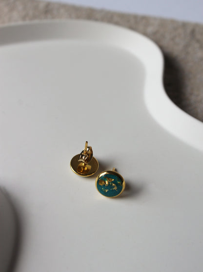 OHRSTECKER BLATTGOLD