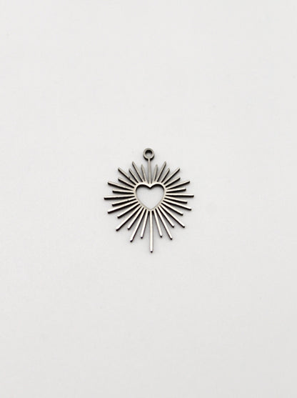 CHARM HERZSTRAHLEN EDELSTAHL