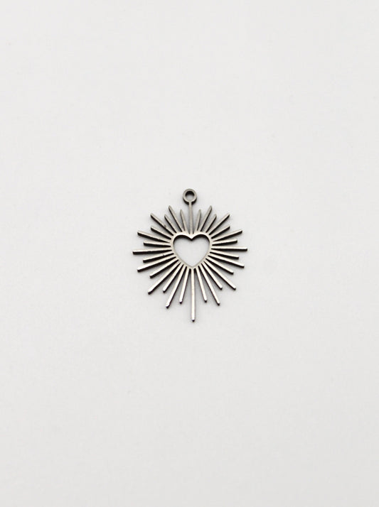 CHARM HERZSTRAHLEN EDELSTAHL