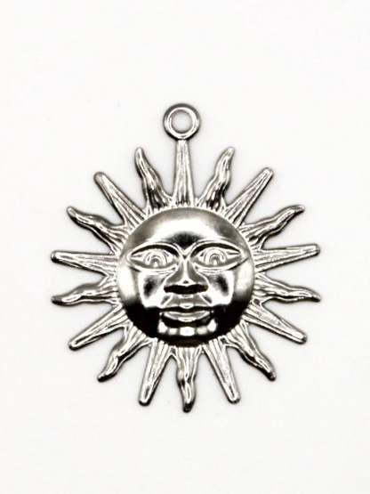 CHARM SONNE GESICHT EDELSTAHL
