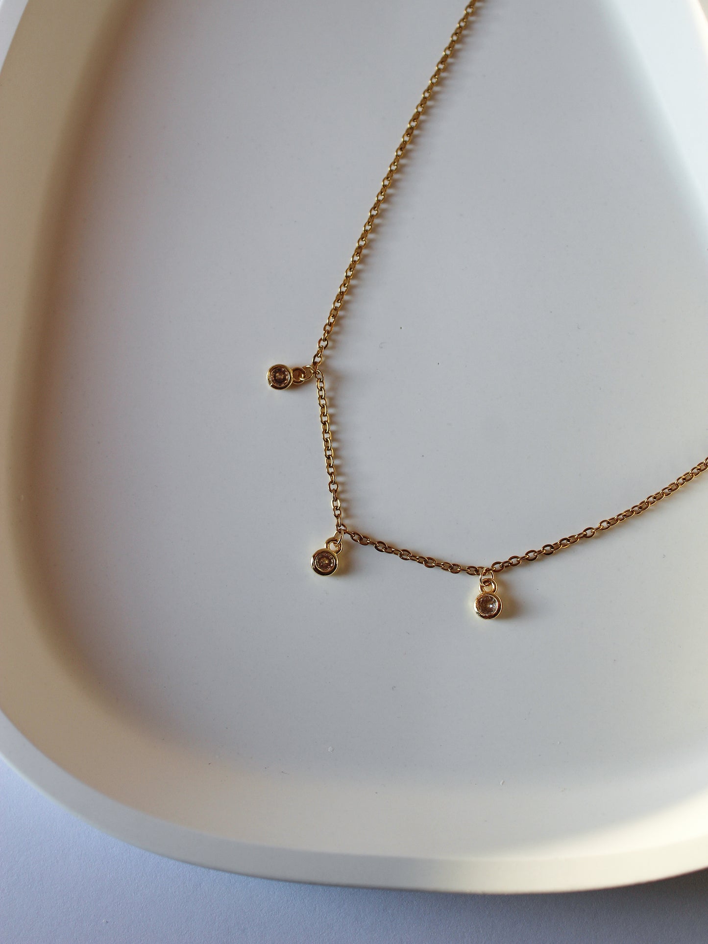 Kette mit Zirkonia Anhänger