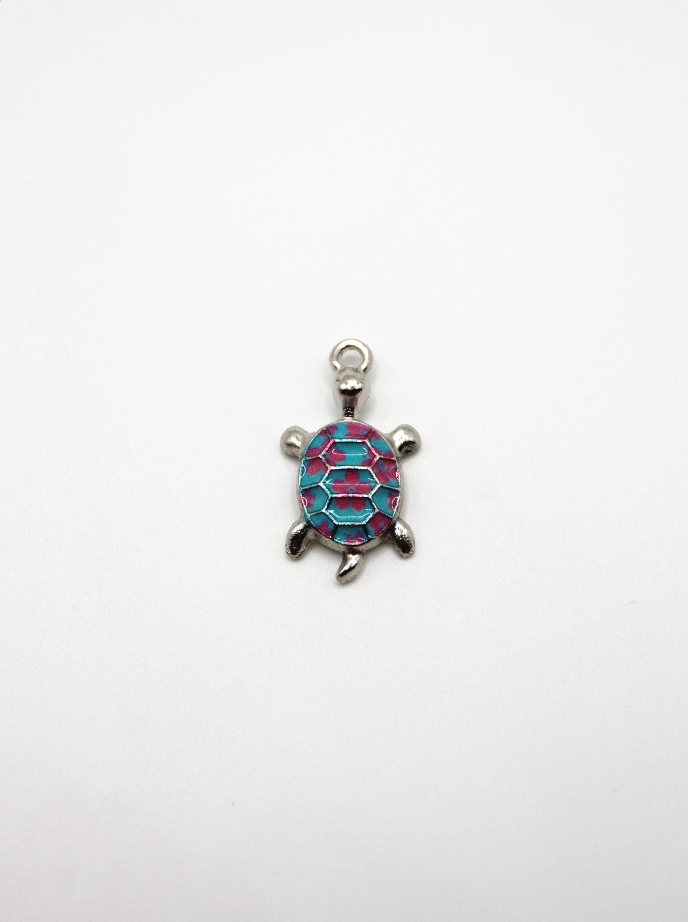 CHARM SCHILDKRÖTE BUNT EDELSTAHL