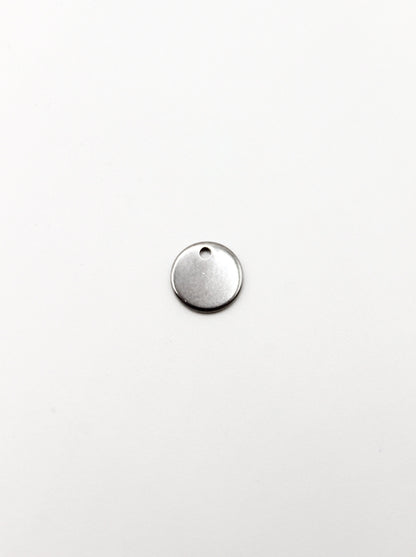CHARM PLÄTTCHEN EDELSTAHL