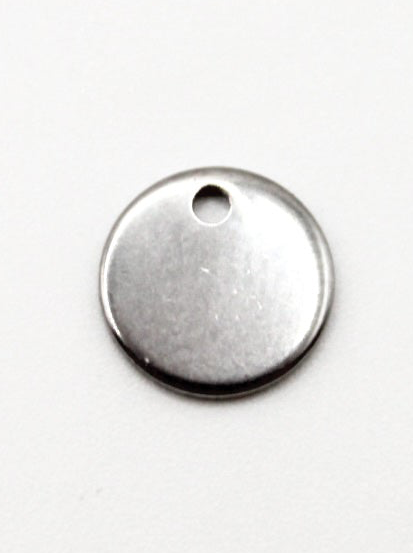 CHARM PLÄTTCHEN EDELSTAHL