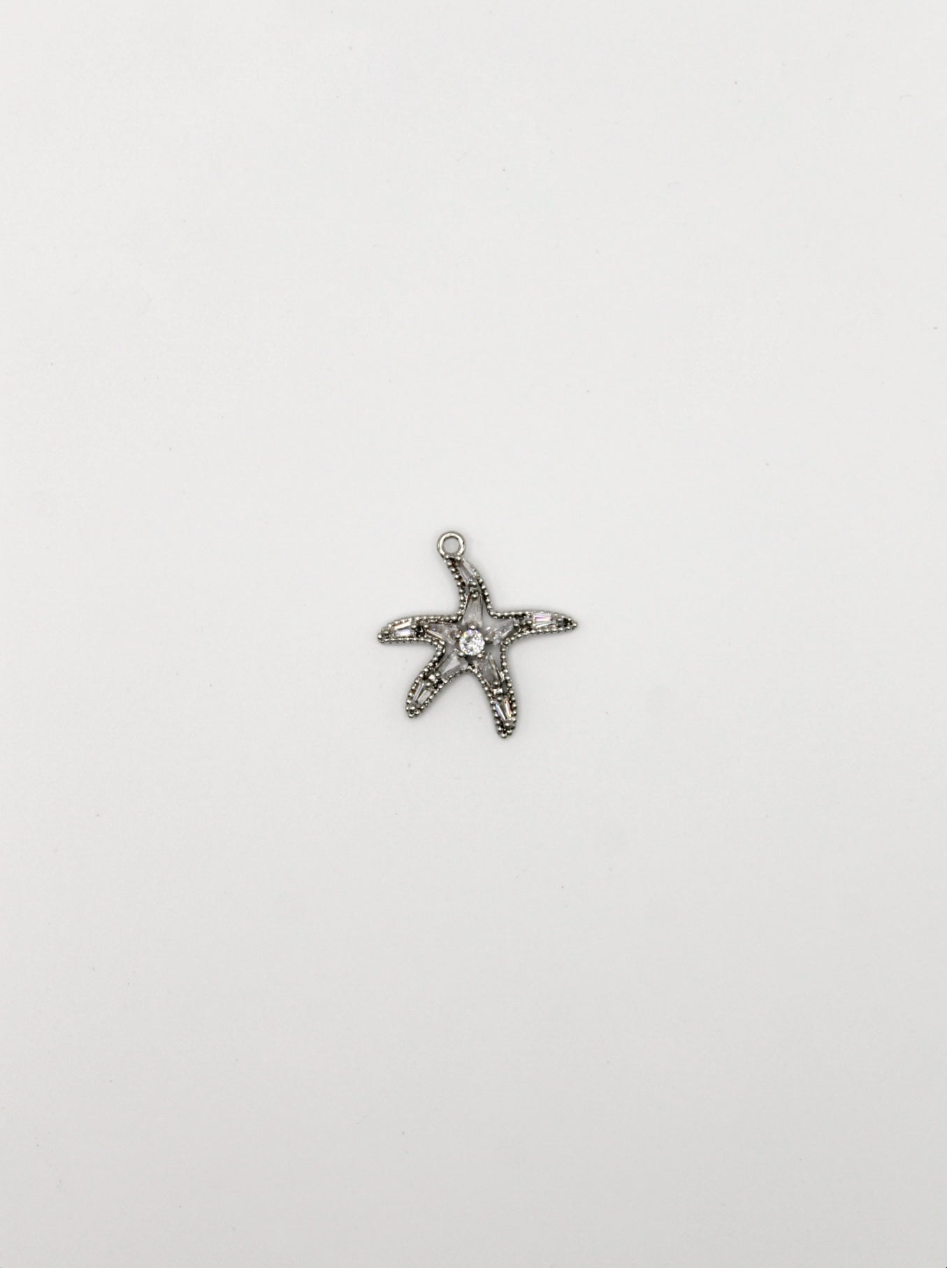 CHARM SEESTERN ZIRKONIA STEIN EDELSTAHL