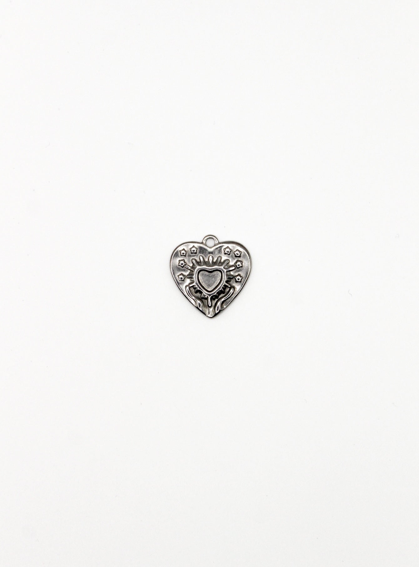 CHARM HERZ EDELSTAHL