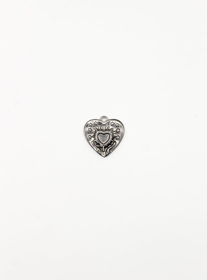 CHARM HERZ EDELSTAHL