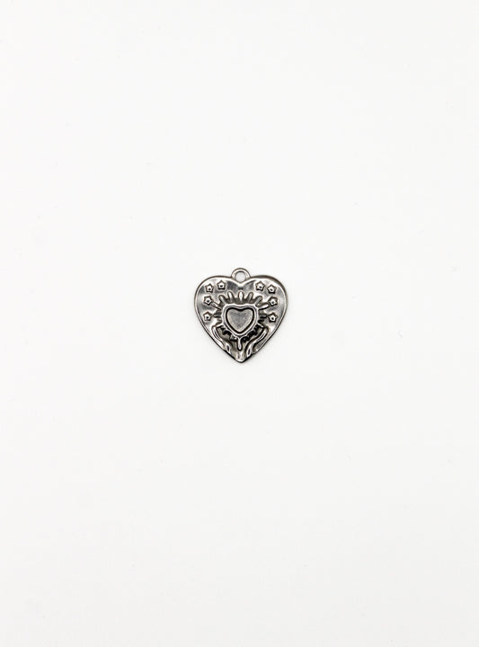 CHARM HERZ EDELSTAHL