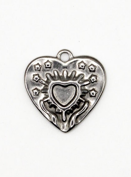 CHARM HERZ EDELSTAHL