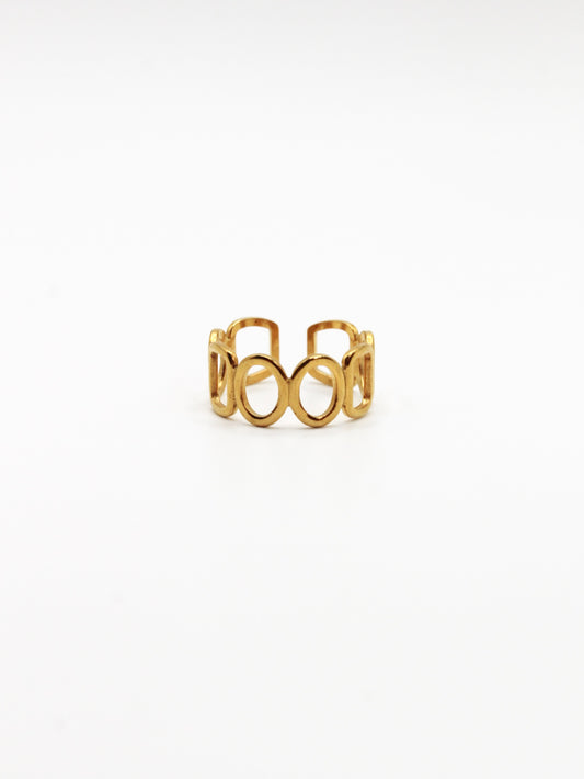 RING ZERO VERGOLDET