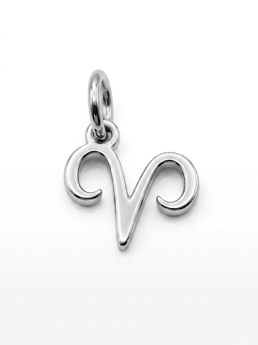 CHARM STERNZEICHEN EDELSTAHL