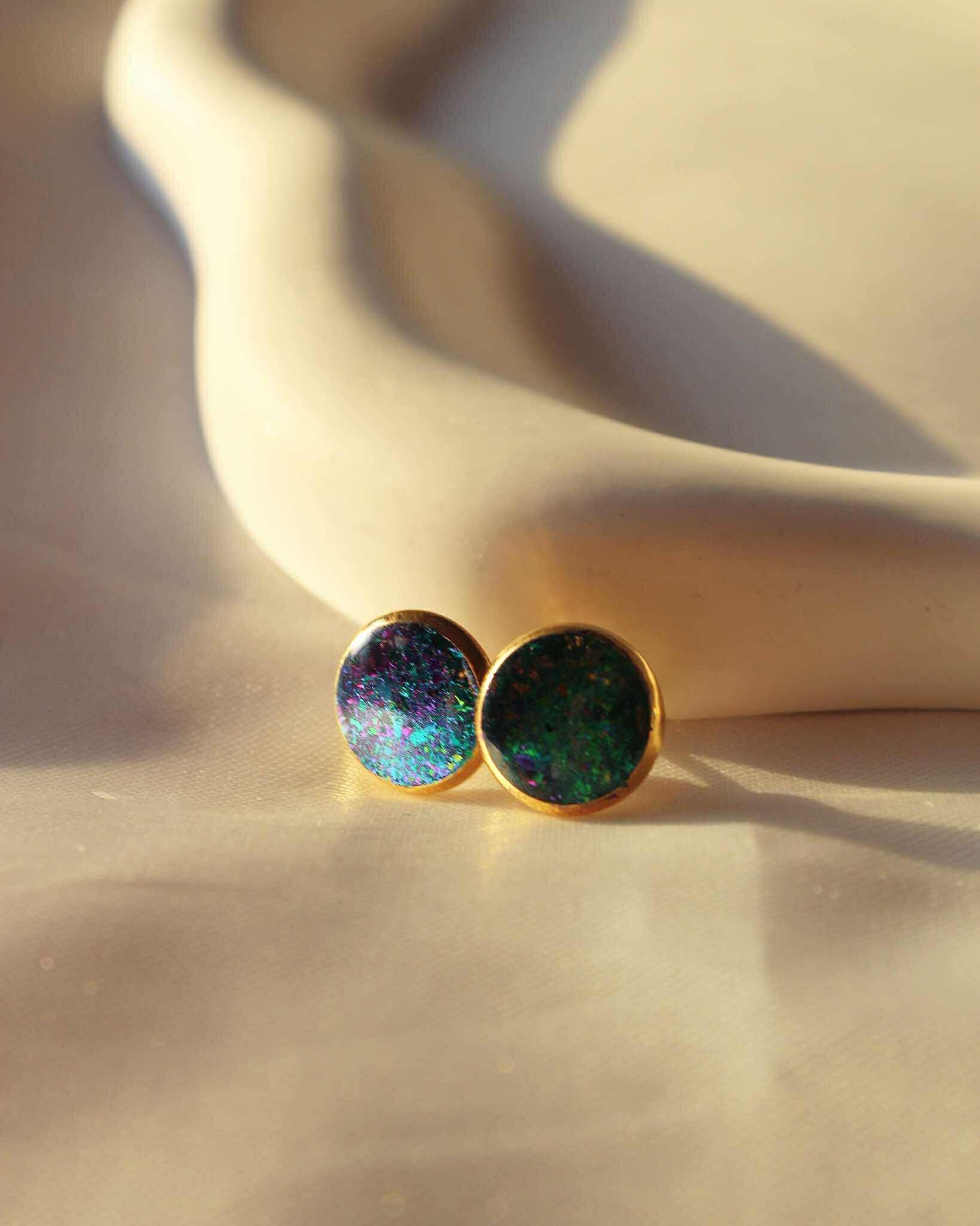 Galaxy Ohrstecker Gold