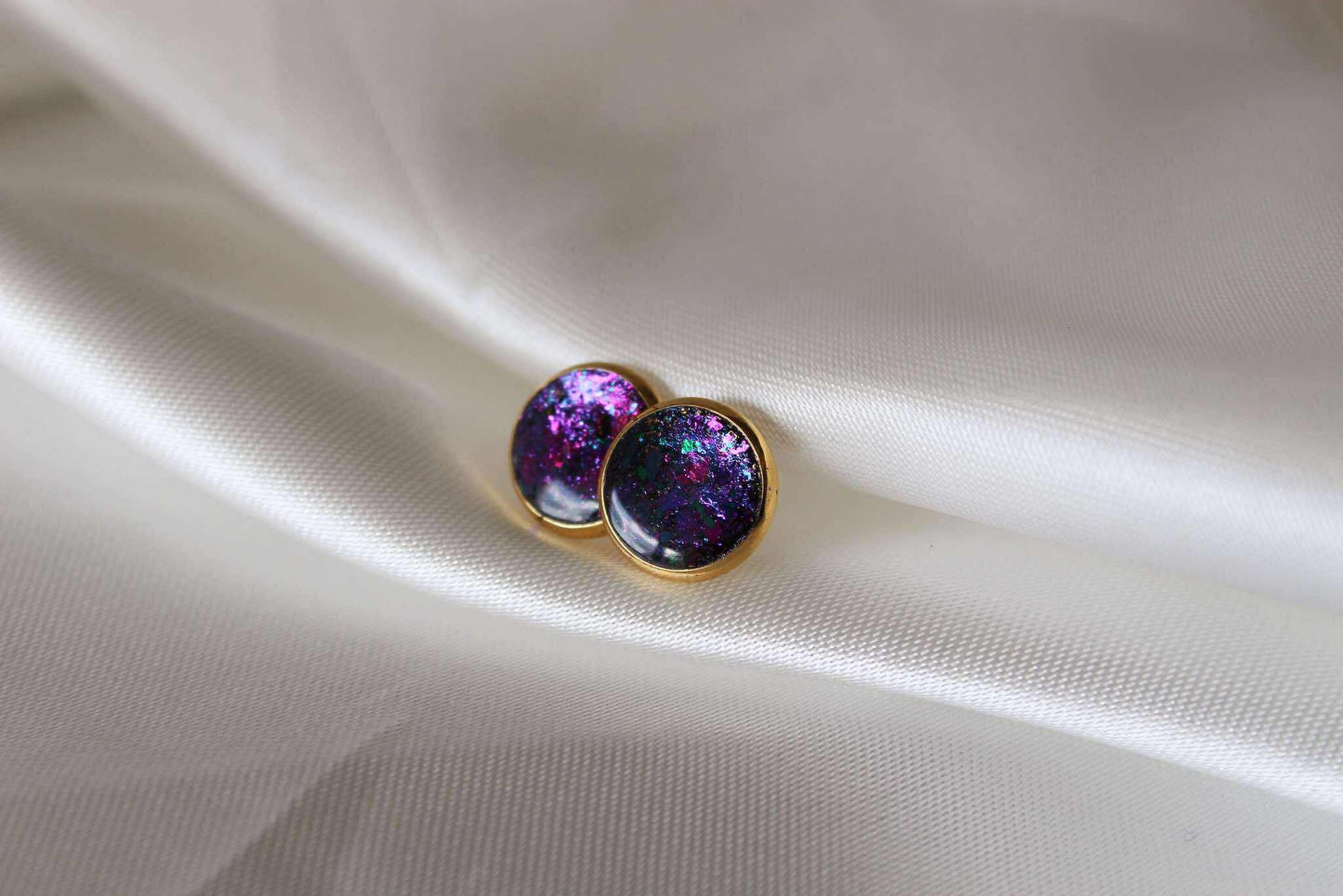 Galaxy Ohrstecker Gold