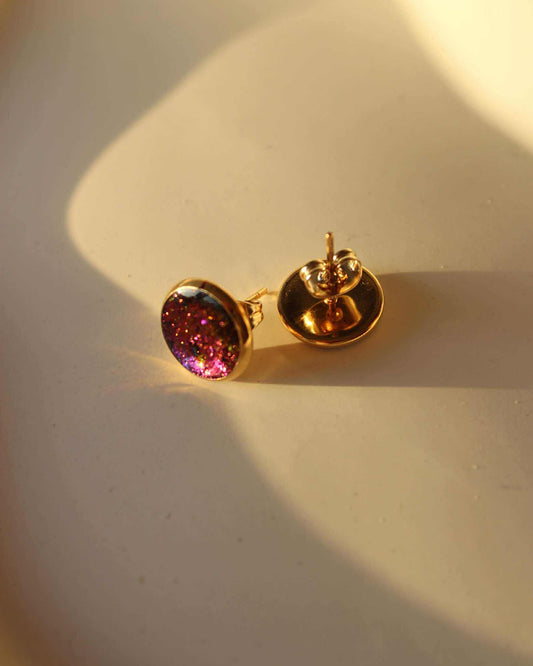 Galaxy Ohrstecker Gold